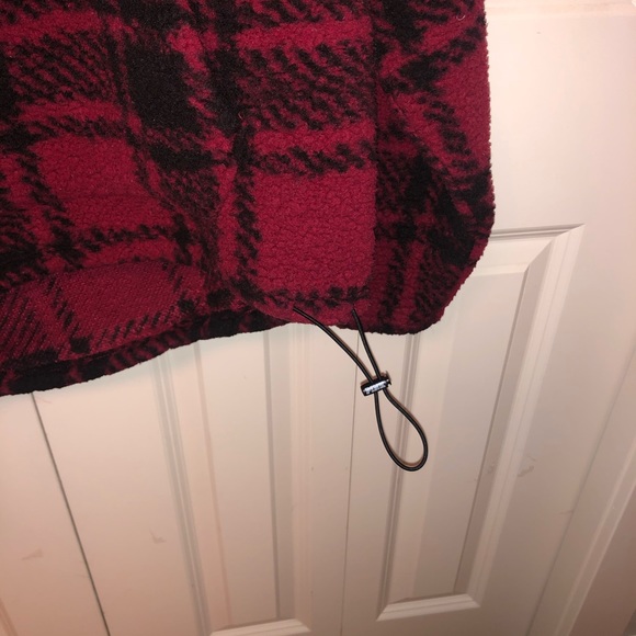 VS Pink Funnel Neck Sherpa Hoodie! - Picture 5 of 6